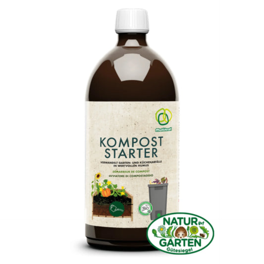 Multikraft Kompost Starter Bodenhilfsstoff 1L Flasche